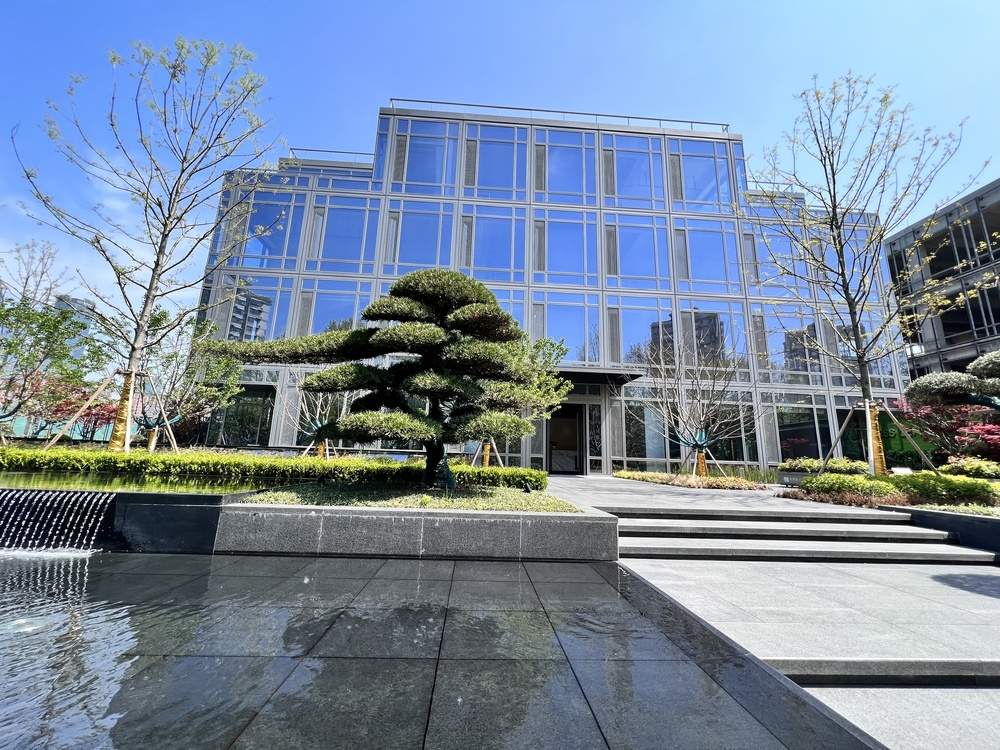 绿城蓝城未来里外观图